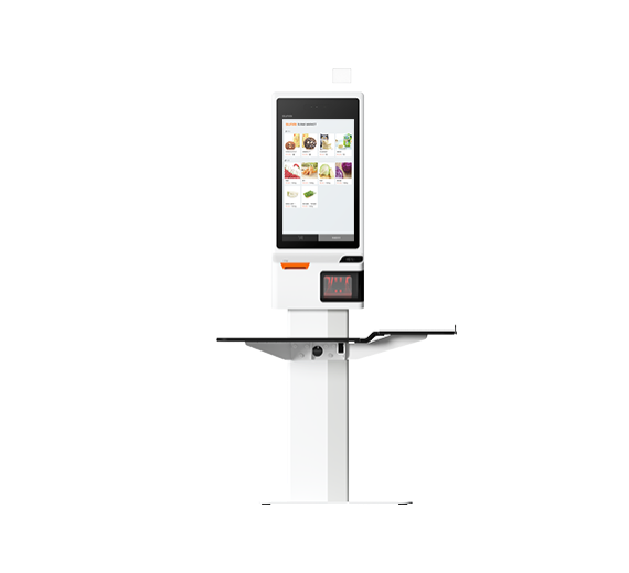 Totem self-service — Totem de autoatendimento 24" para varejo e food service.